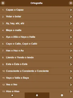 Ortografía android App screenshot 1