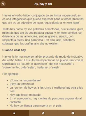 Ortografía android App screenshot 2