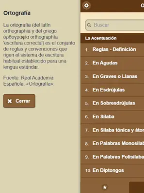 Ortografía android App screenshot 5